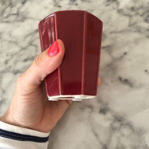 Indoor Planter Octagon Dark Red Seedling Plant Pot